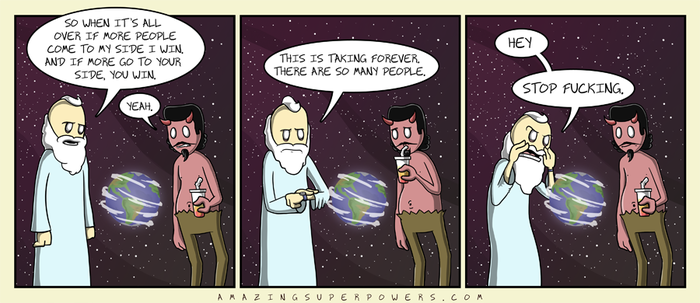 They're pretty damn good at killing, but they are even better at fucking.