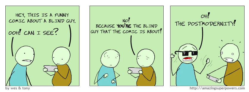 For best results, read this comic as a blind person.