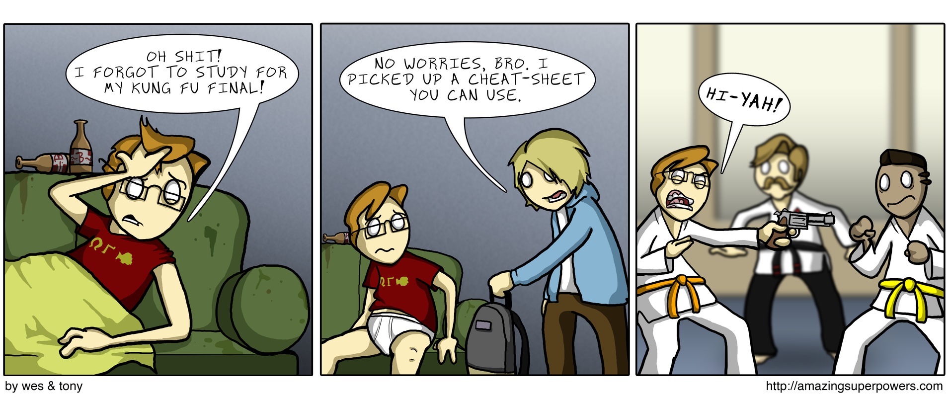 'I'll need that back for my intramural lacrosse game.'