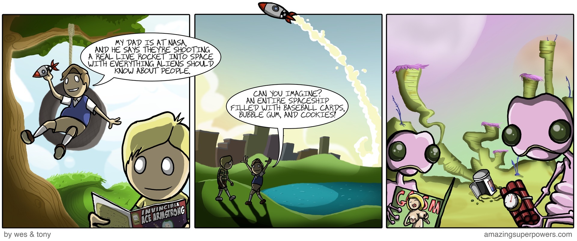 Clearly humans are very explosion-oriented, in one form or another