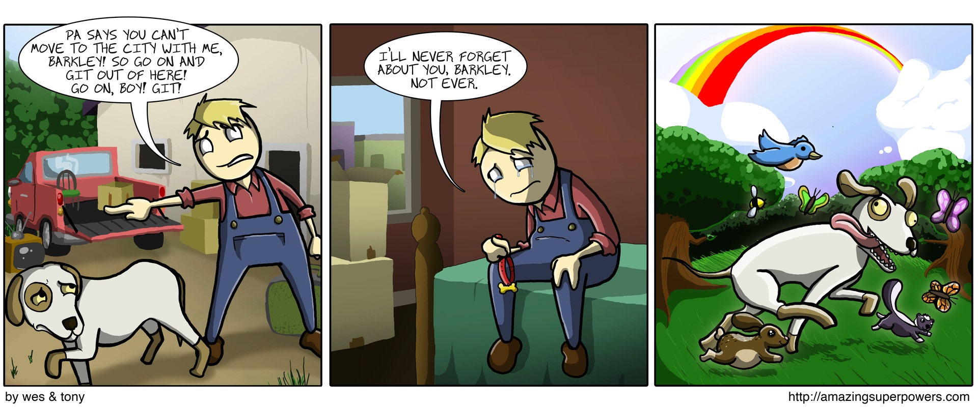 Replace the name 'Barkley' with 'Stacy' and this was pretty much his first girlfriend experience too.