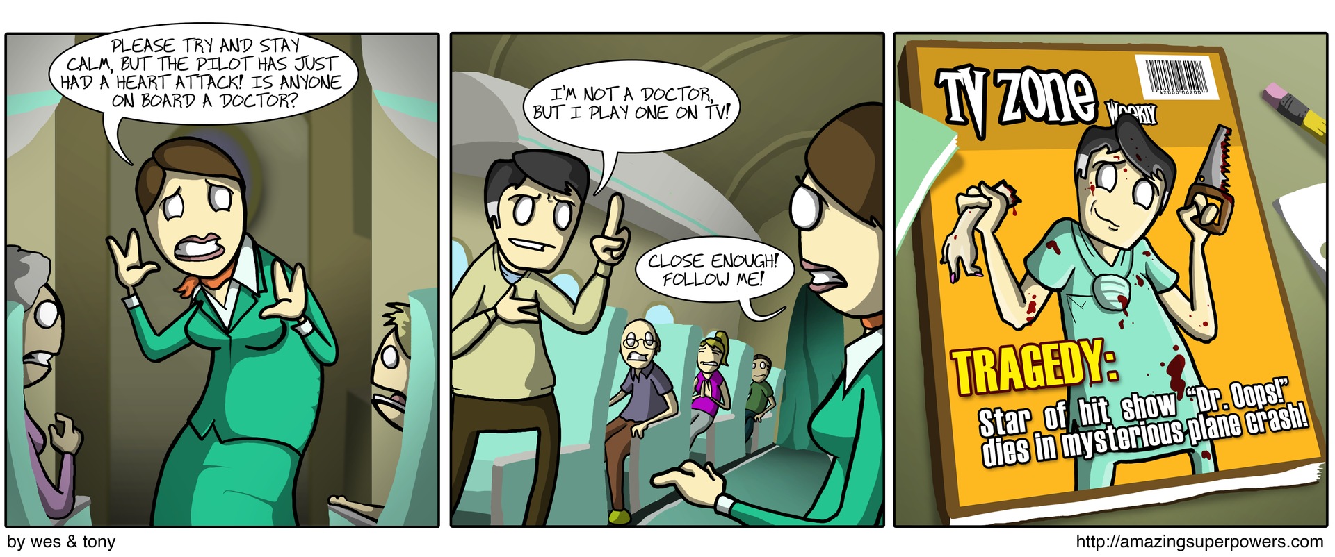 The show's pilot was pretty much DOA, too. 