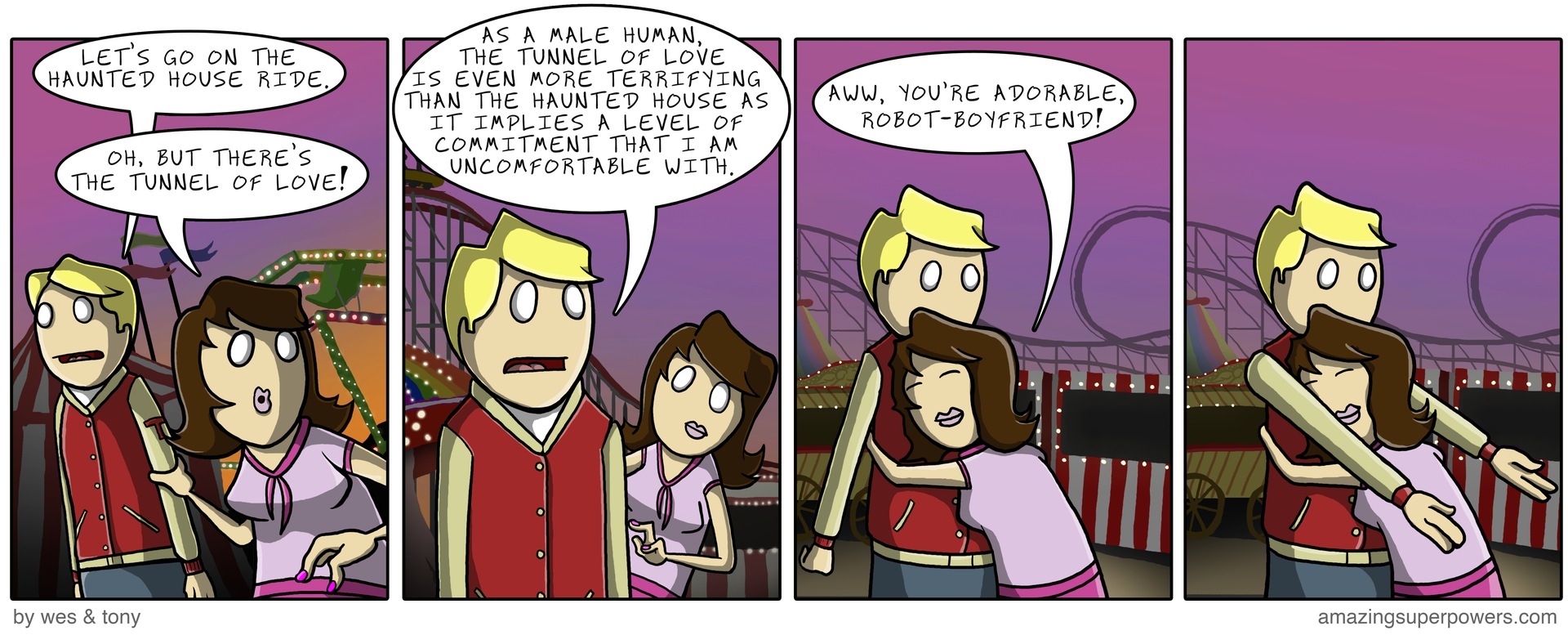 What about robot girlfriends, you ask? You are accessing this comic from one right now.