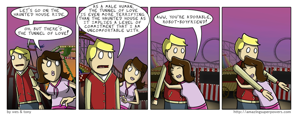What about robot girlfriends, you ask? You are accessing this comic from one right now.