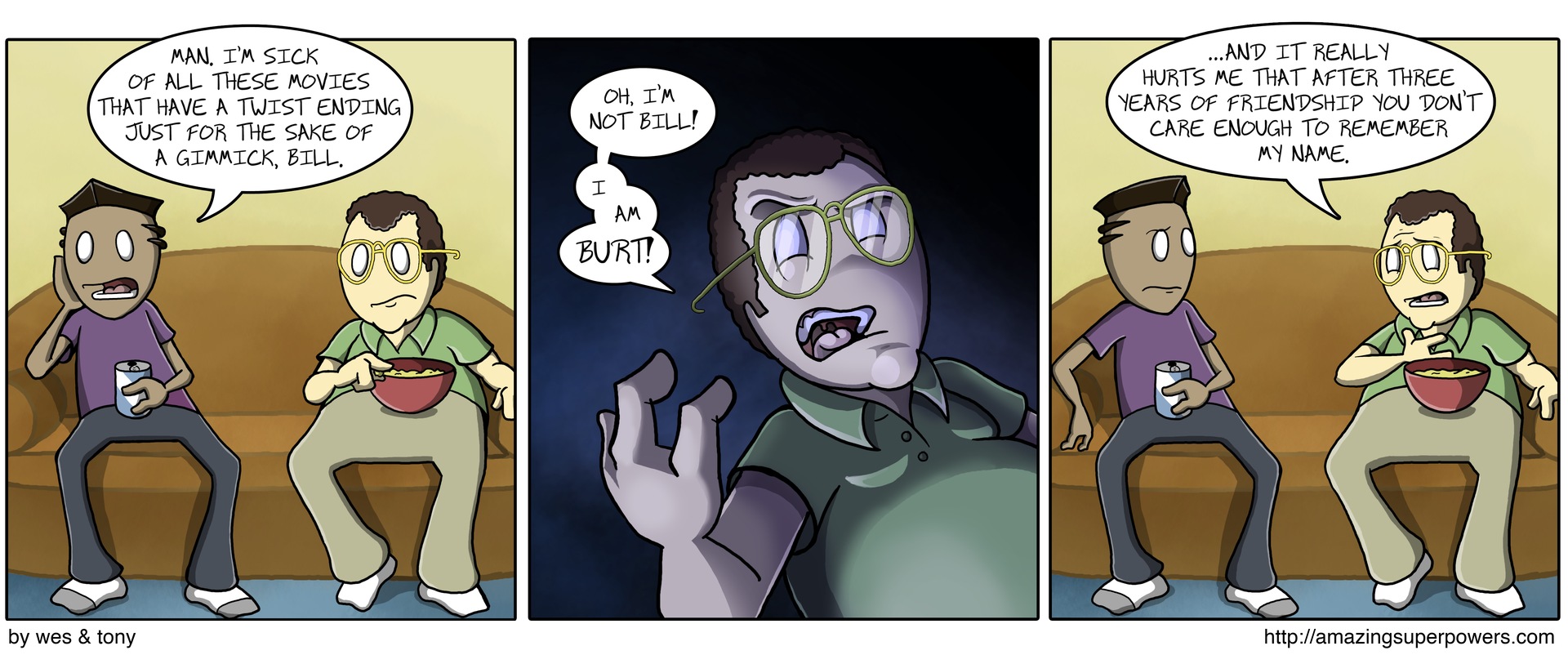 Also, IT WAS EARTH