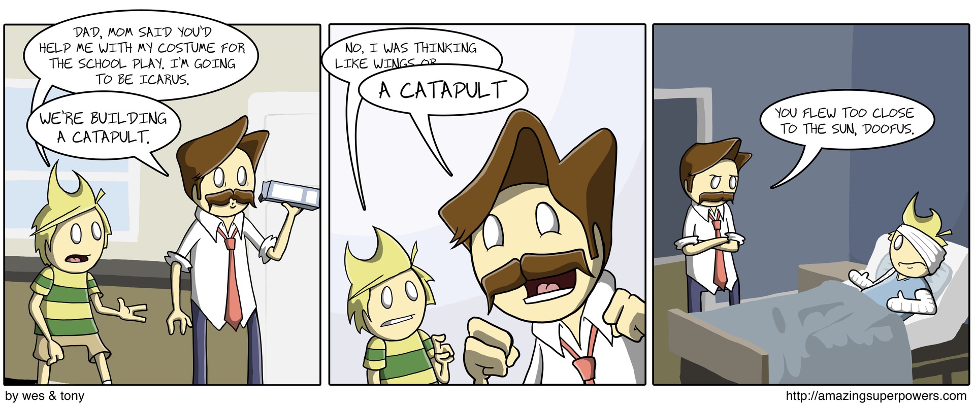 Icarus was the original moth.