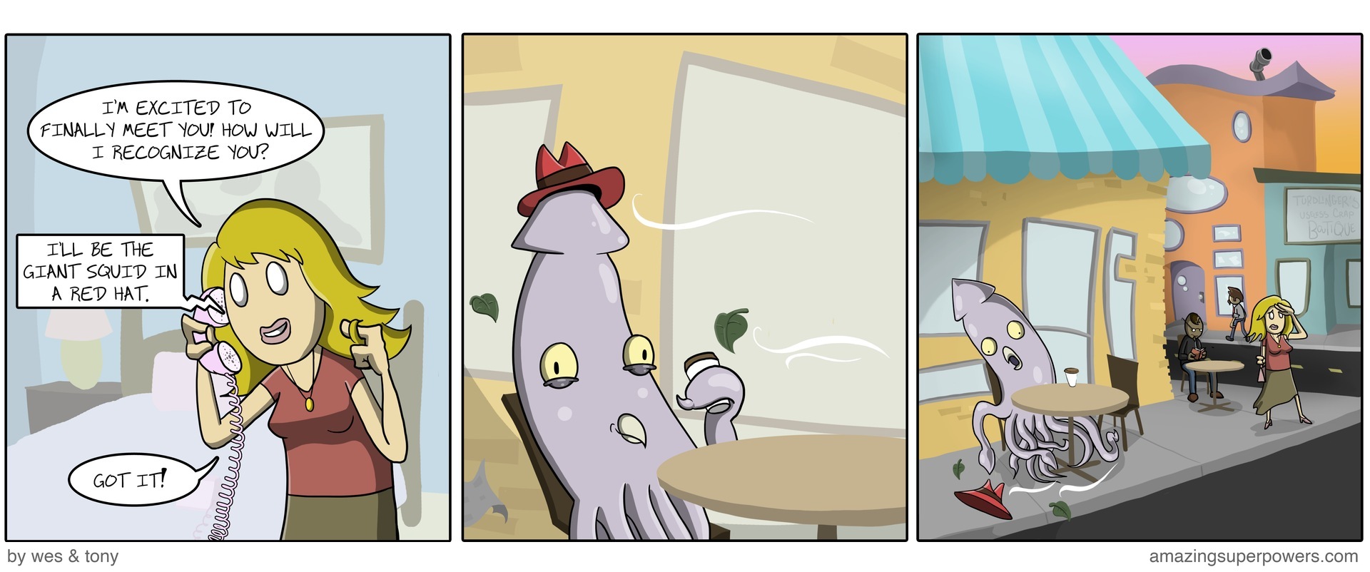 How can you miss him?! He's NAKED.