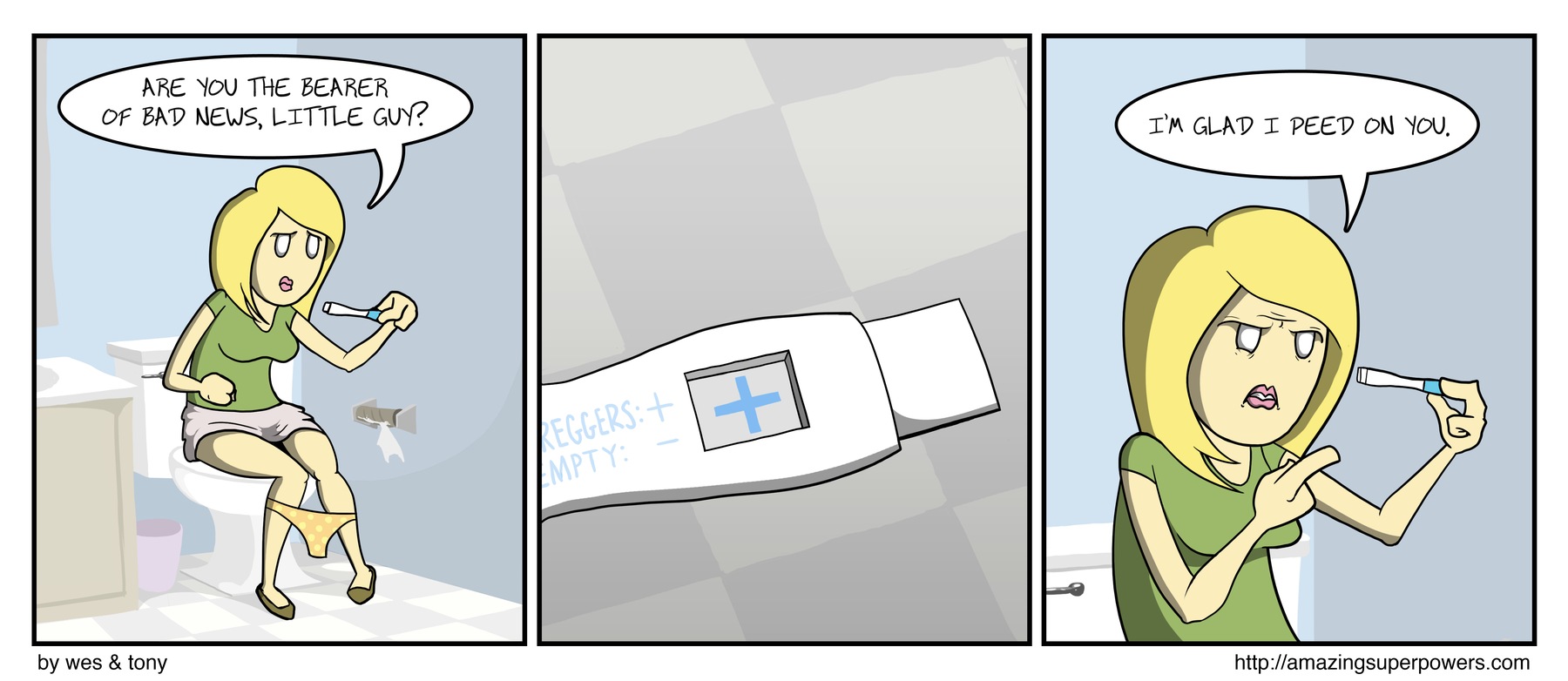Pee on the messenger.