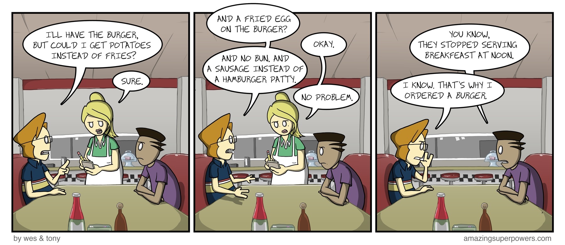 Breakfast is the most devious meal of the day.
