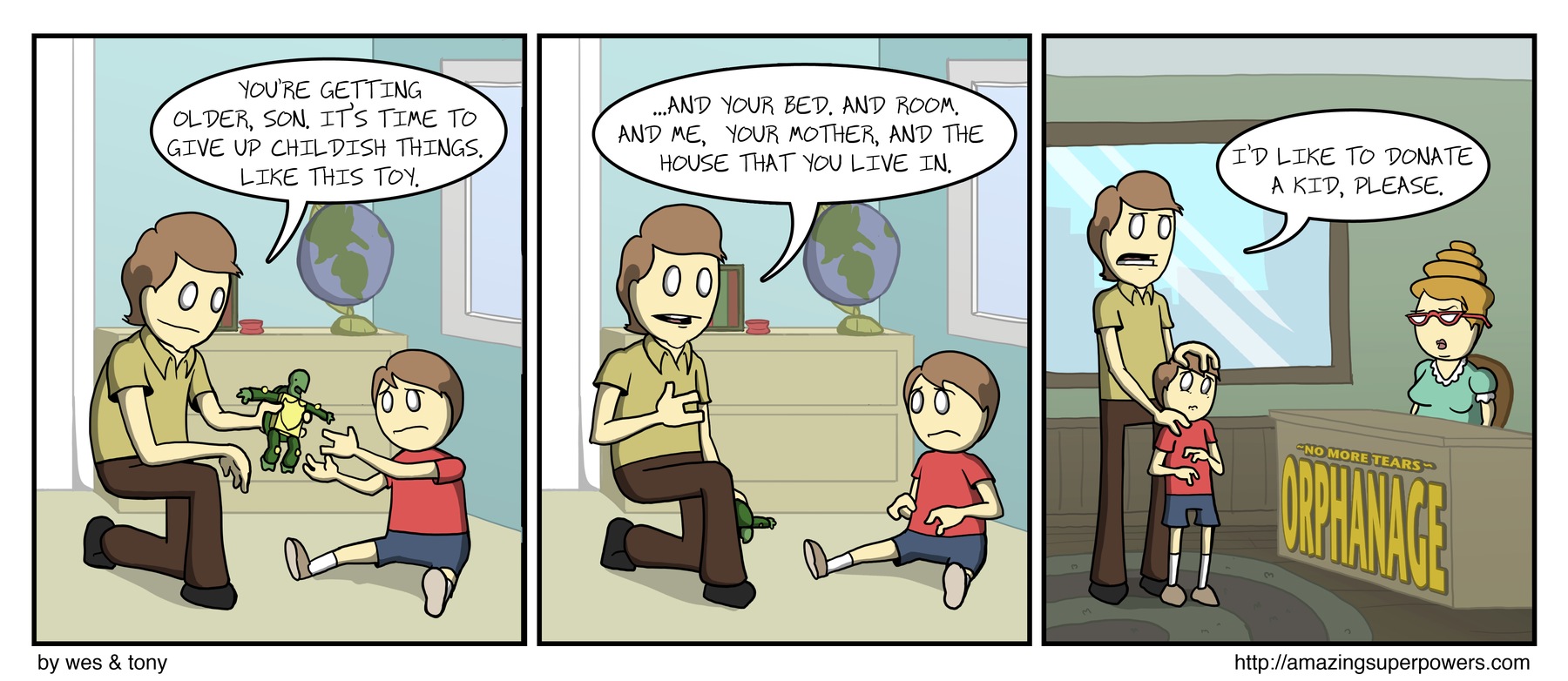 Nothings more childish than a child.