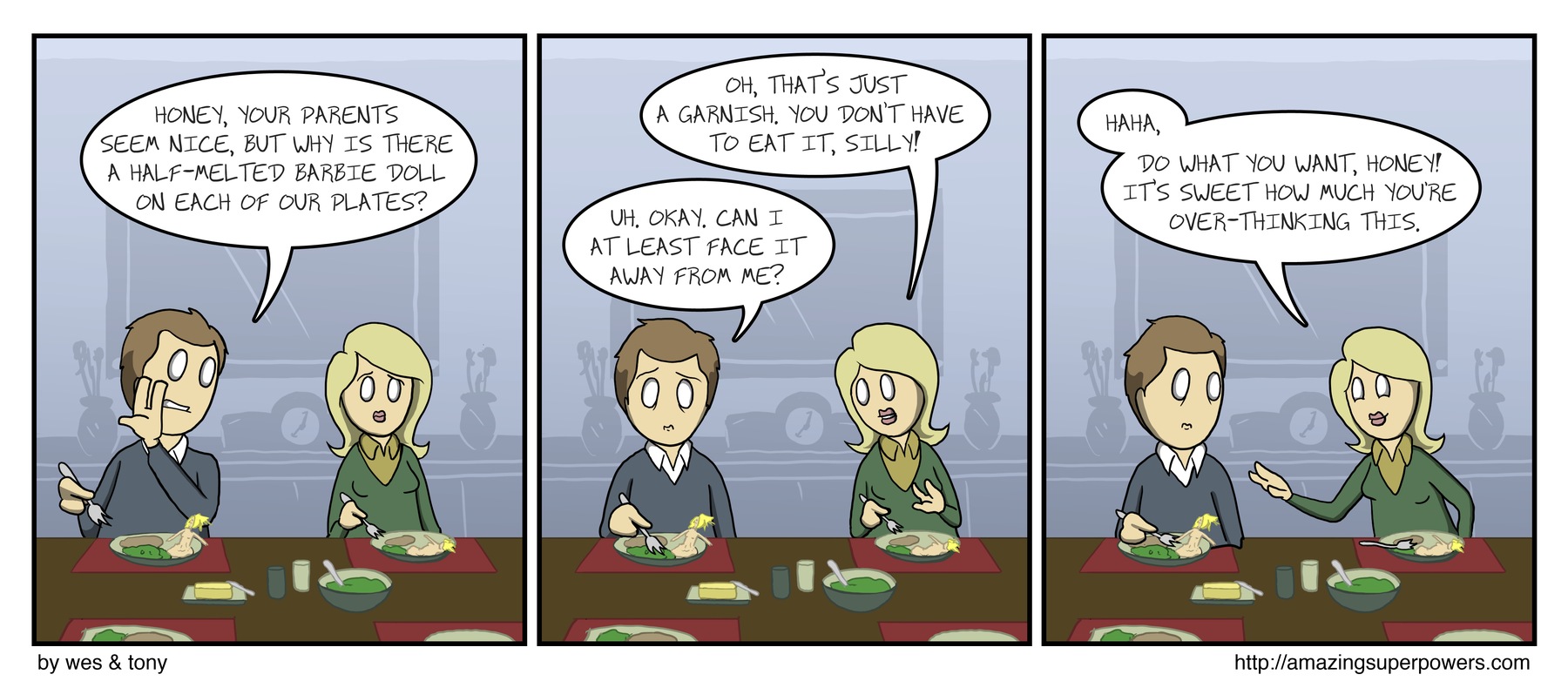 ''Oh, did you want it more well done?''