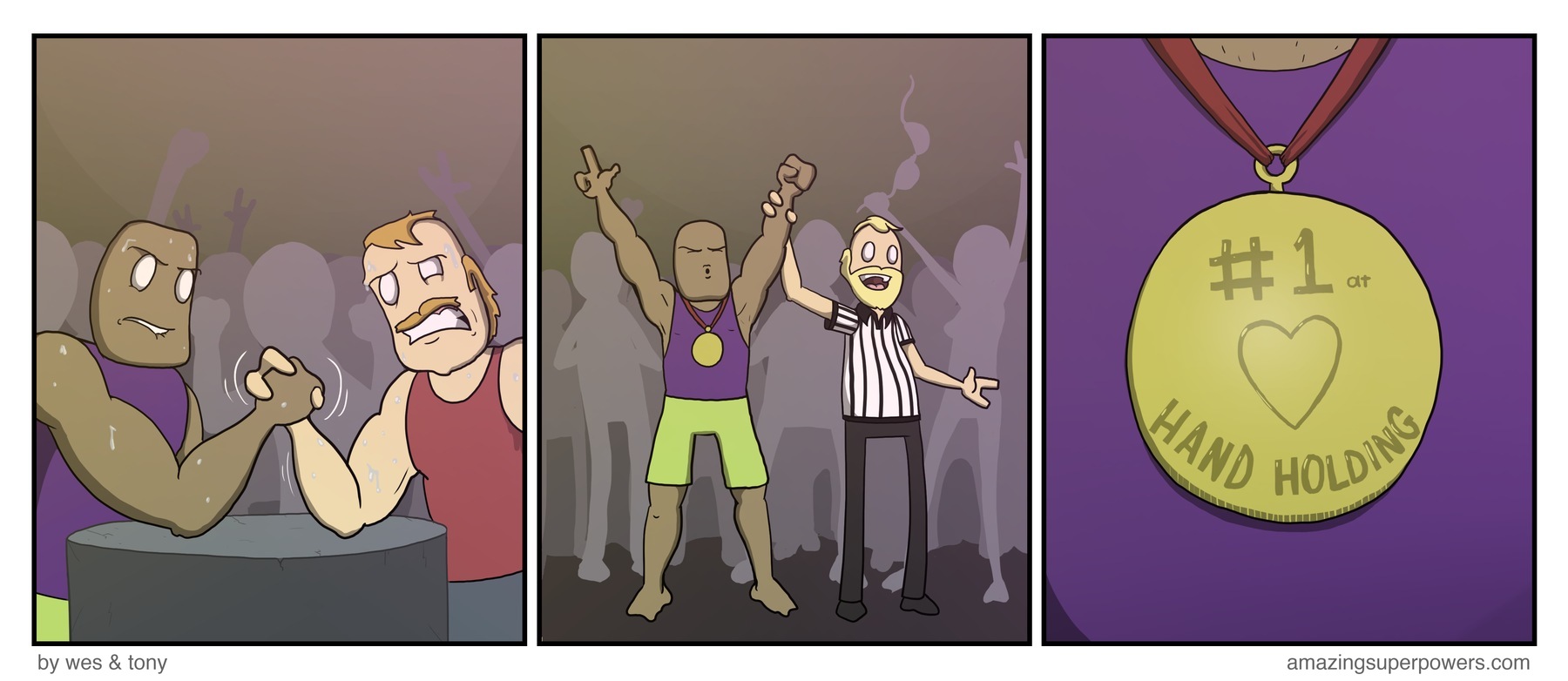 The toughest event of the PDA Olympics.