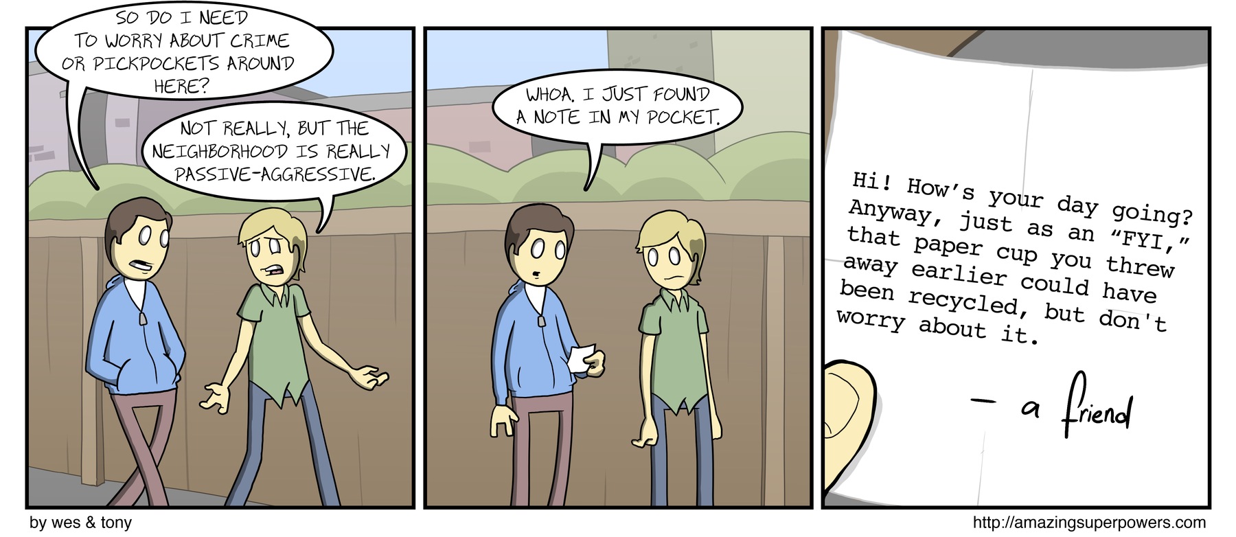 Oh? You think someone would want to steal YOUR wallet? Hrm!