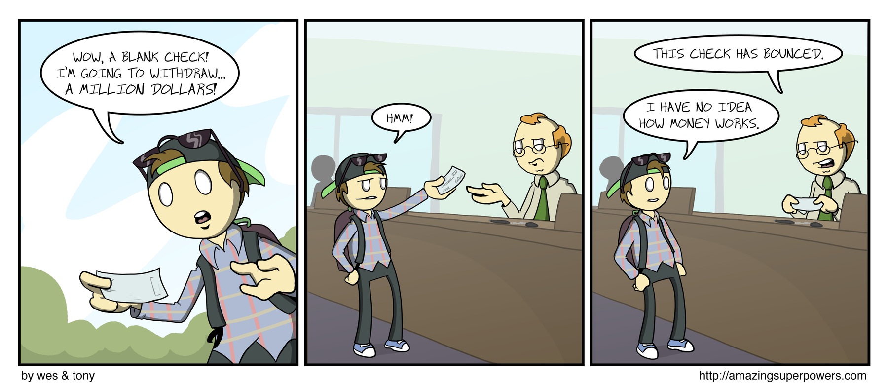 Also, time to learn about check fraud.