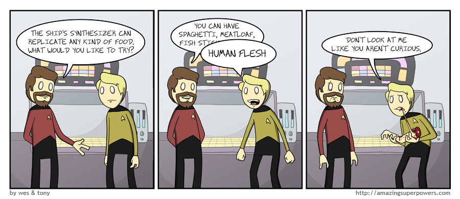 AmazingSuperPowers: Webcomic at the Speed of Light - Star Trek