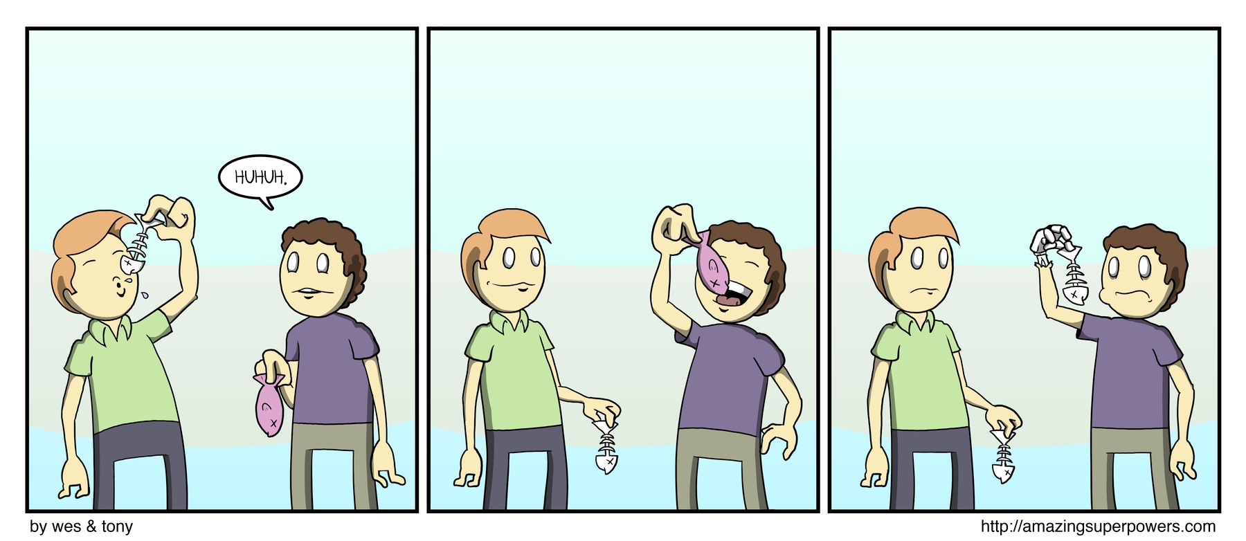 ''Too far, dude.''