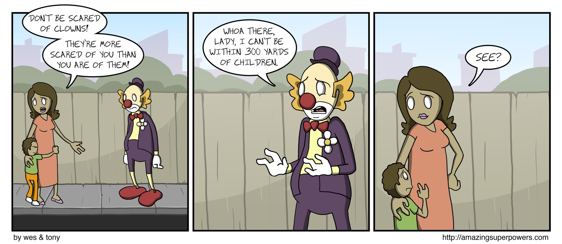 That sex offender is a real ''bozo''