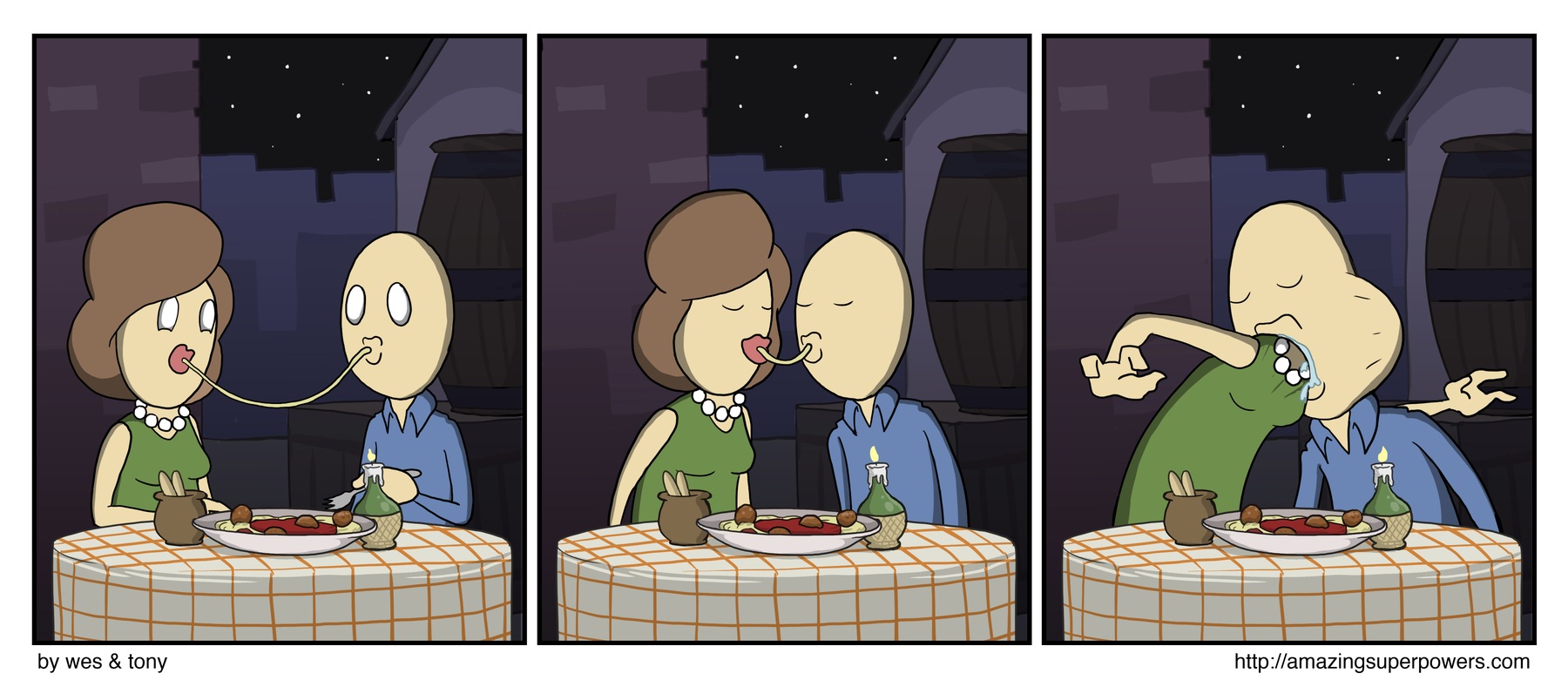 We are all just meatballs. We are all just meatballs.