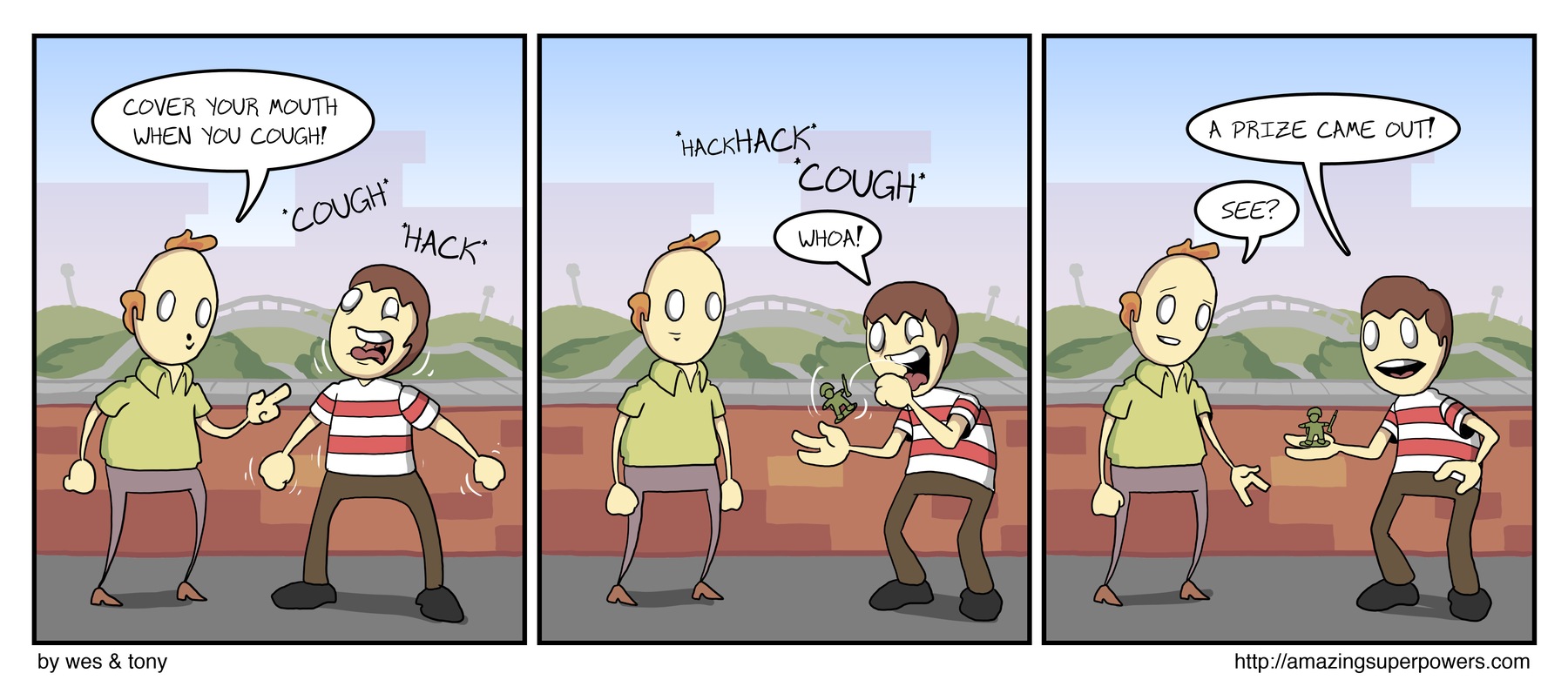 It also works with your butt, too (depending on your definition of ‘prize’)