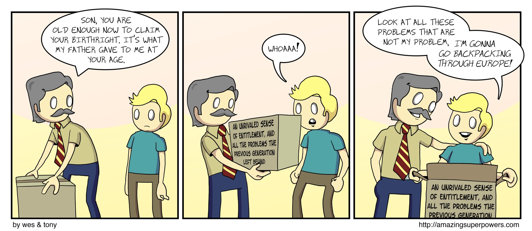 ''Let's get a bigger box to stuff more problems in there!''