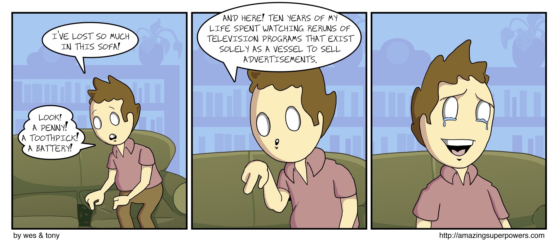 ‘’Oh, and that’s where my dreams and aspirations went!’’