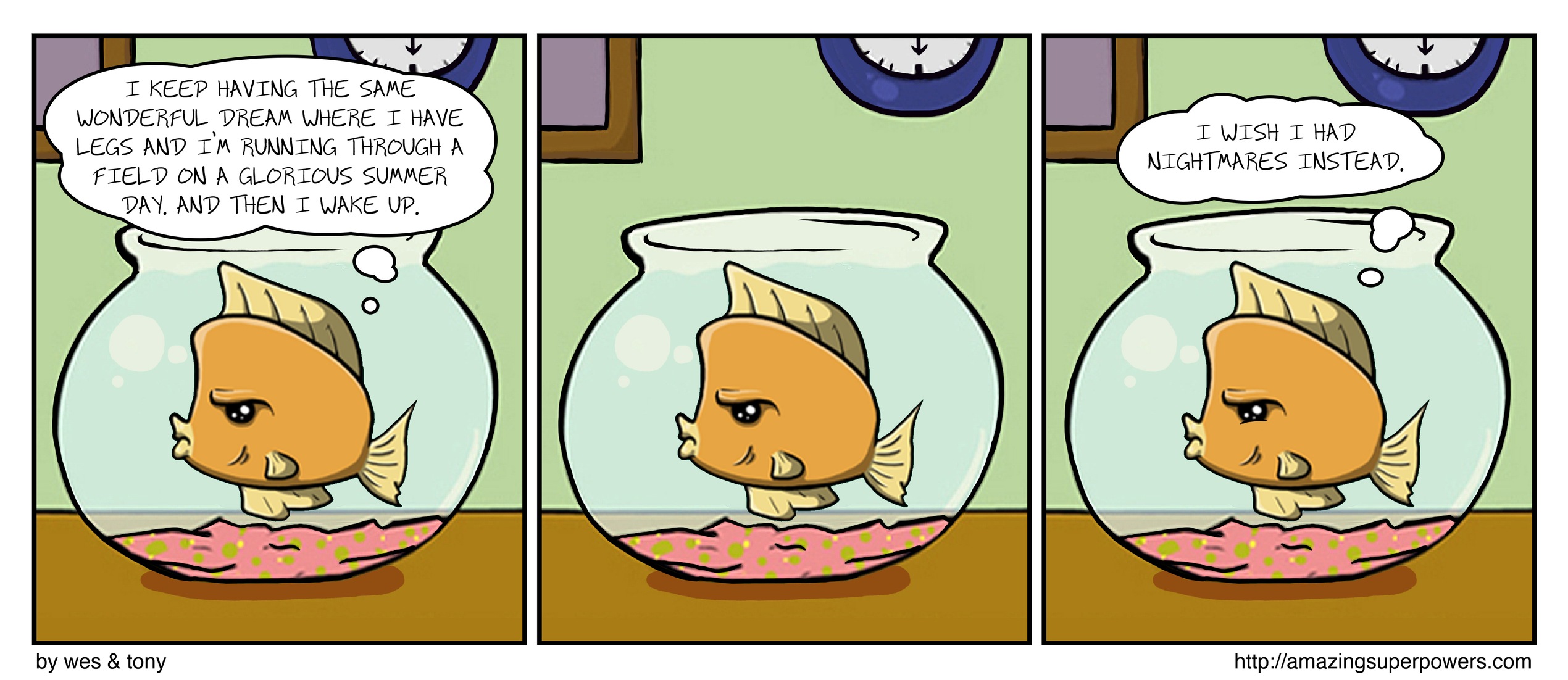 Coma patients have all the luck.
